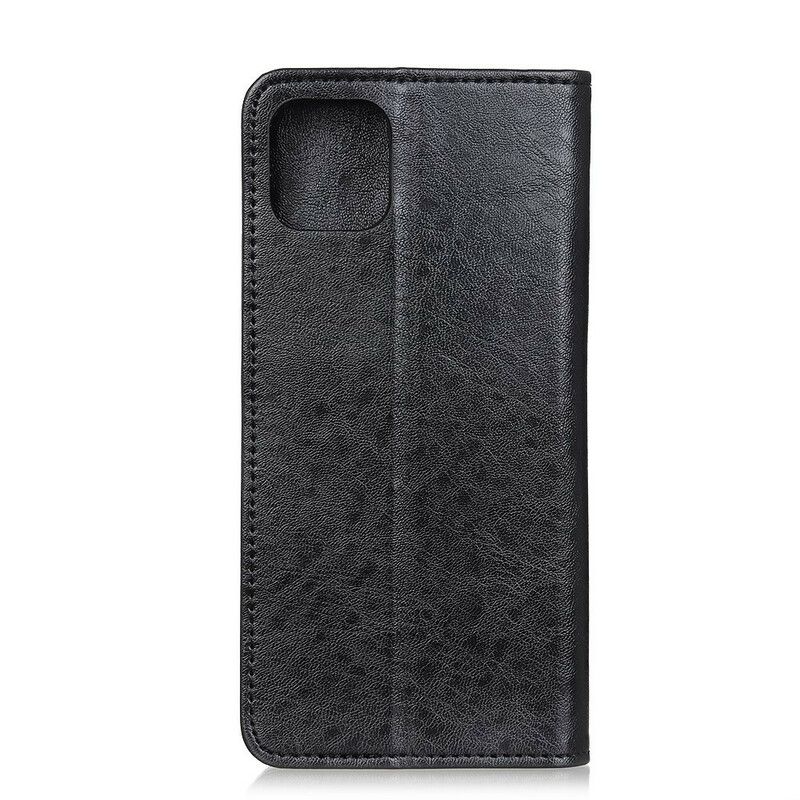 Beskyttelse Deksel Til iPhone 12 / 12 Pro Folio Deksel Elegance Split Leather