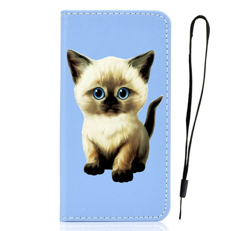 Beskyttelse Deksel Til iPhone 12 / 12 Pro Folio Deksel Superstar Cat