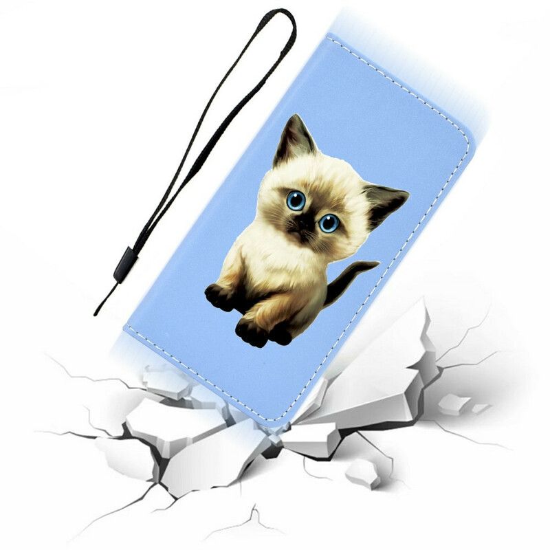 Beskyttelse Deksel Til iPhone 12 / 12 Pro Folio Deksel Superstar Cat