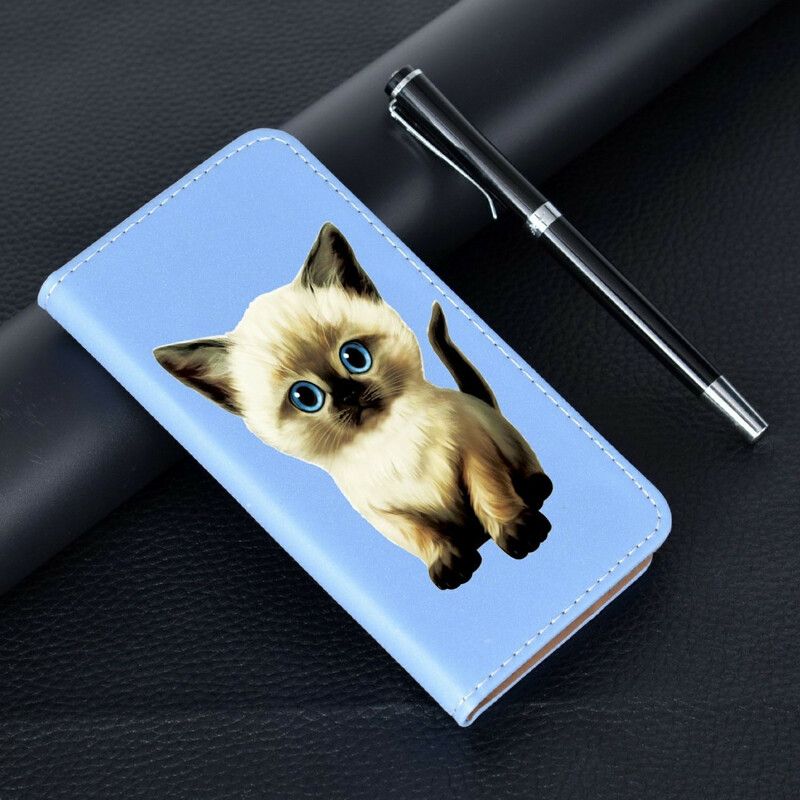 Beskyttelse Deksel Til iPhone 12 / 12 Pro Folio Deksel Superstar Cat