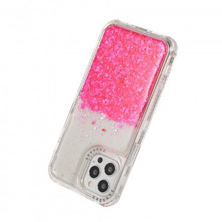 Deksel Til iPhone 12 / 12 Pro Glitterpulver