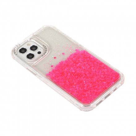 Deksel Til iPhone 12 / 12 Pro Glitterpulver