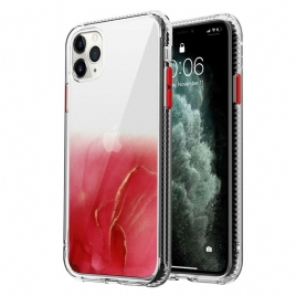 Deksel Til iPhone 12 / 12 Pro Marmoreffekt Hybrid