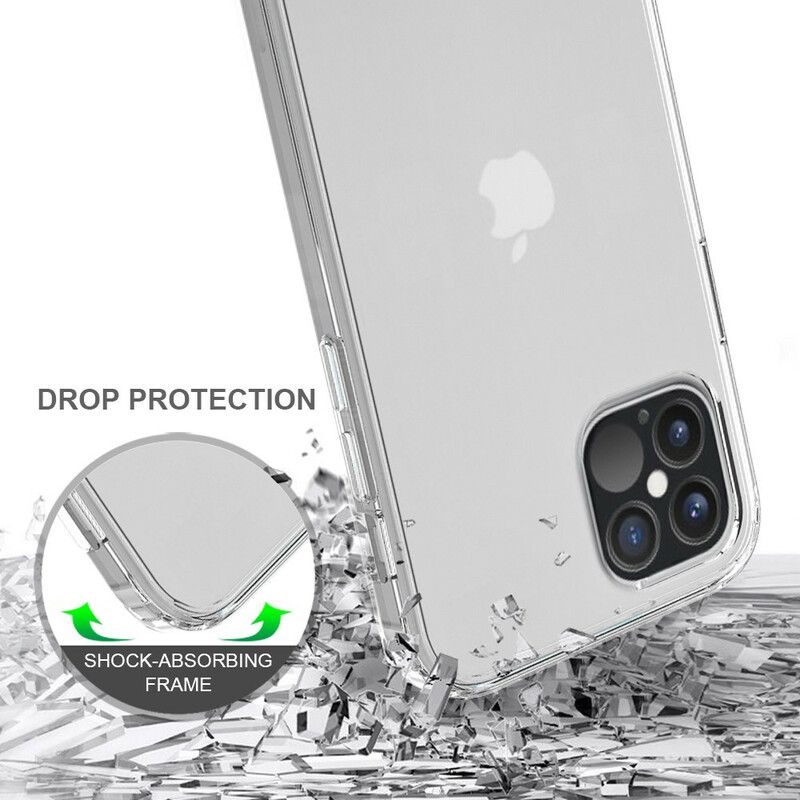 Deksel Til iPhone 12 / 12 Pro Transparent Hybrid