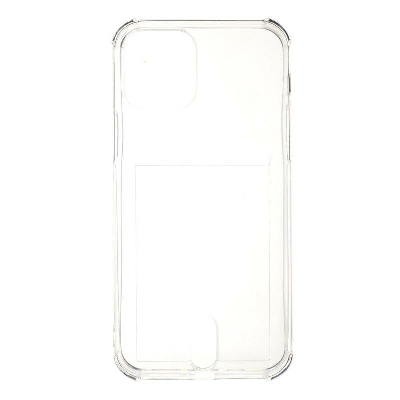 Deksel Til iPhone 12 / 12 Pro Transparent Kortholder