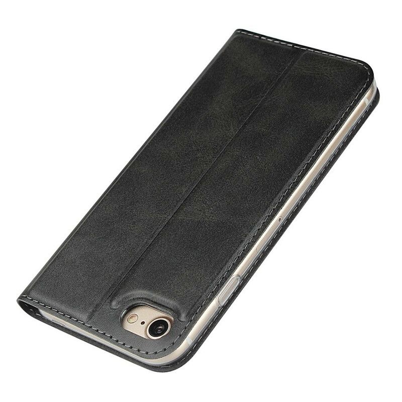 Beskyttelse Deksel Til iPhone SE 3 / SE 2 / 8 / 7 Folio Deksel Imitert Skinn Med Stropp