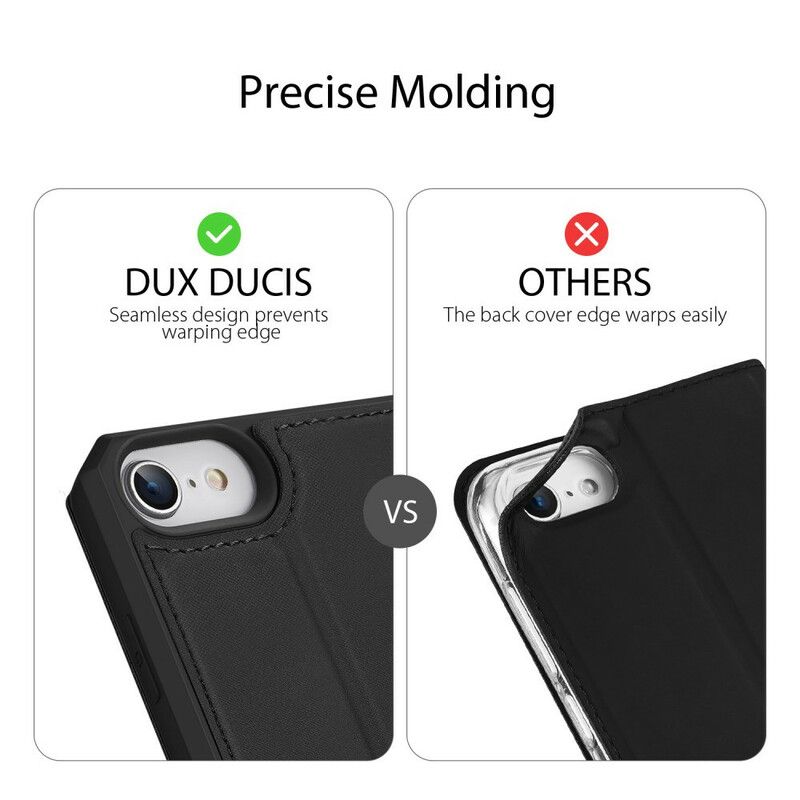 Beskyttelse Deksel Til iPhone SE 3 / SE 2 / 8 / 7 Folio Deksel Skin X Series Dux Ducis