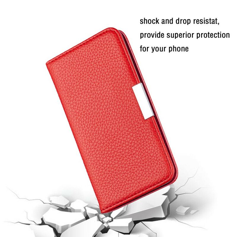 Beskyttelse Deksel Til iPhone SE 3 / SE 2 / 8 / 7 Folio Deksel Ultra Chic Litchi Imitert Skinn