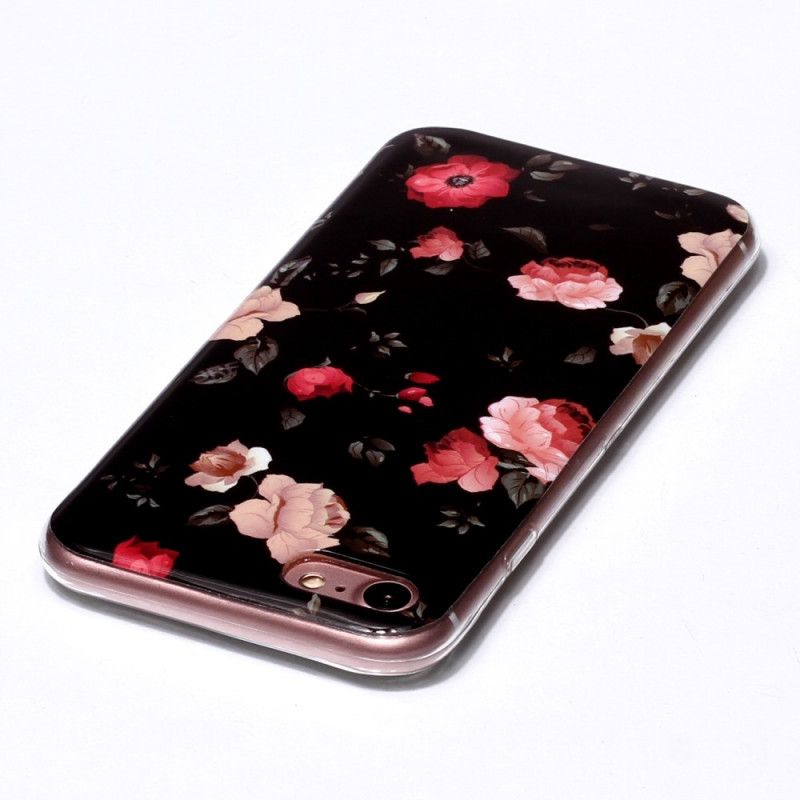 Deksel Til iPhone SE 3 / SE 2 / 8 / 7 Fluorescerende Blomster