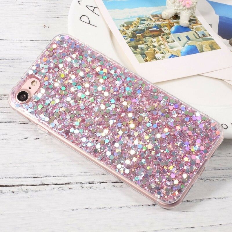 Deksel Til iPhone SE 3 / SE 2 / 8 / 7 Premium Glitter