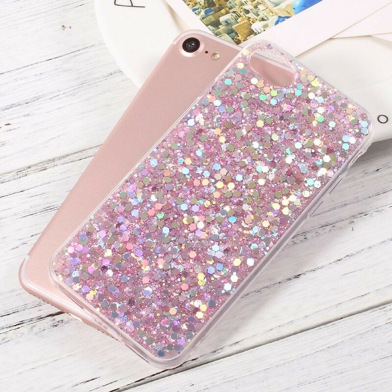 Deksel Til iPhone SE 3 / SE 2 / 8 / 7 Premium Glitter