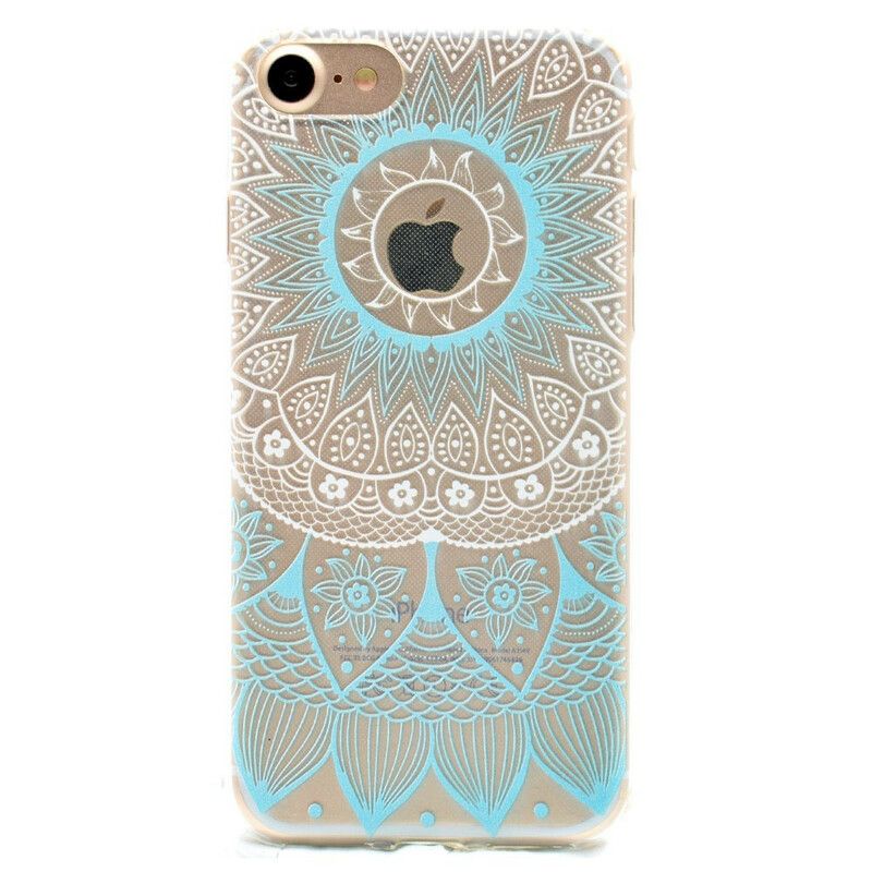 Deksel Til iPhone SE 3 / SE 2 / 8 / 7 Transparent Farget Mandala