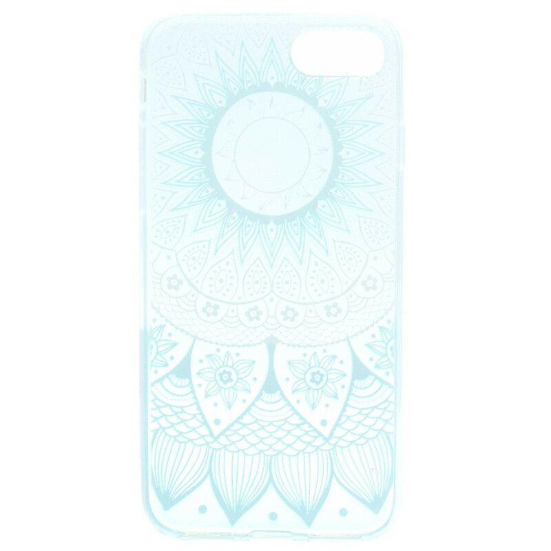 Deksel Til iPhone SE 3 / SE 2 / 8 / 7 Transparent Farget Mandala