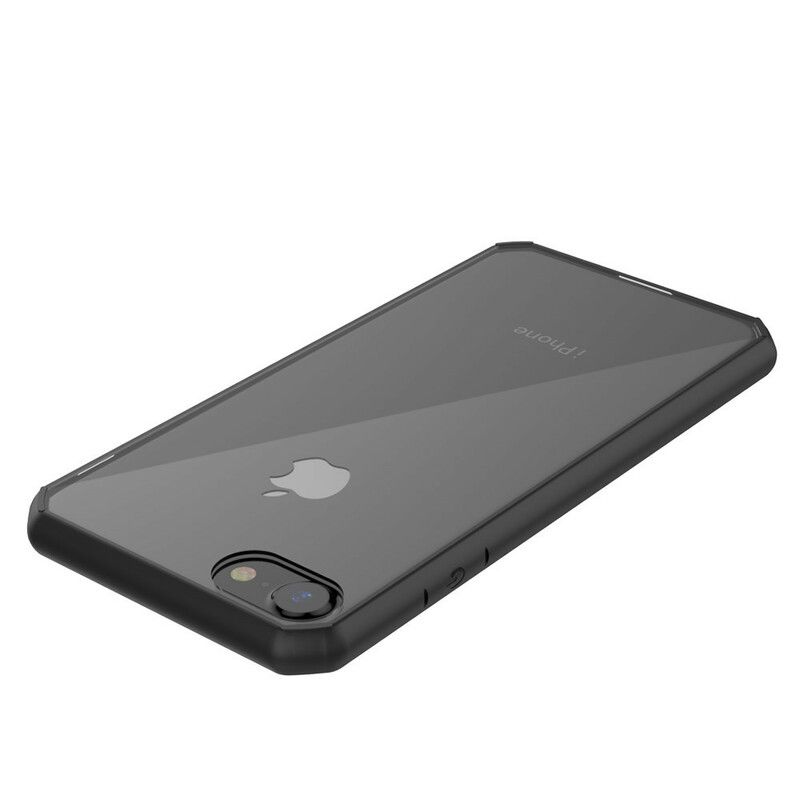 Deksel Til iPhone SE 3 / SE 2 / 8 / 7 Transparente Fargede Kanter