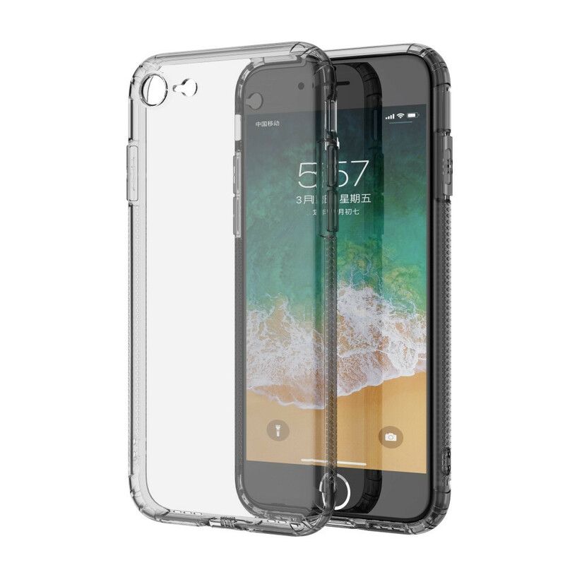 Deksel Til iPhone SE 3 / SE 2 / 8 / 7 Transparente Leeu-beskyttelsesputer