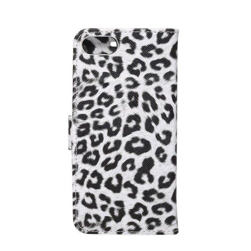 Folio Deksel Til iPhone SE 3 / SE 2 / 8 / 7 Leopard