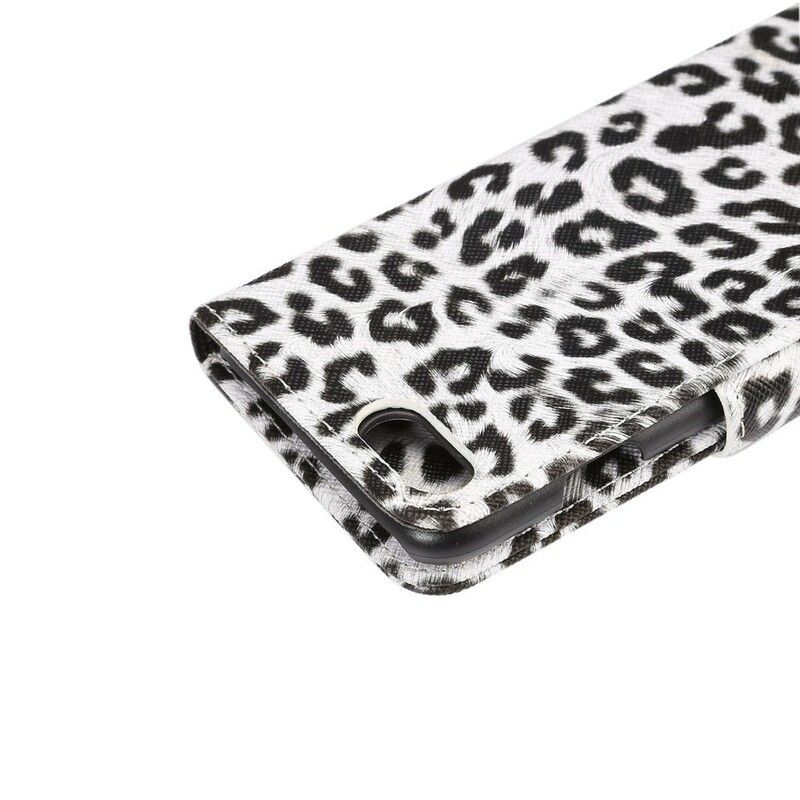 Folio Deksel Til iPhone SE 3 / SE 2 / 8 / 7 Leopard