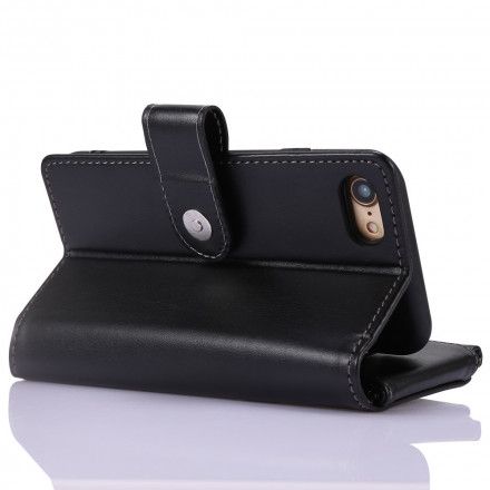 Folio Deksel Til iPhone SE 3 / SE 2 / 8 / 7 Multi-funksjon Business Wallet