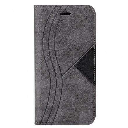 Beskyttelse Deksel Til Xiaomi Mi 11 5G Folio Deksel Wave Leather Style