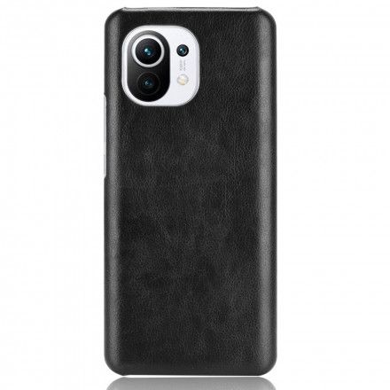 Deksel Til Xiaomi Mi 11 5G Performance Litchi Leather Effect