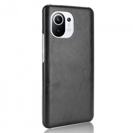 Deksel Til Xiaomi Mi 11 5G Performance Litchi Leather Effect