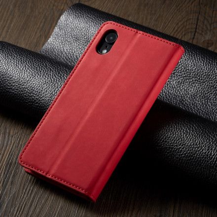 Beskyttelse Deksel Til iPhone XR Folio Deksel Skinneffekt Forwenw