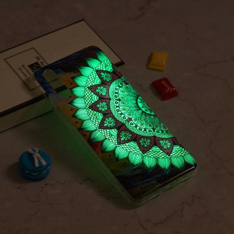 Deksel Til iPhone XR Fluorescerende Fargerik Mandala