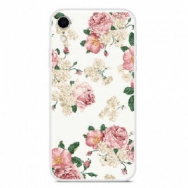 Deksel Til iPhone XR Frihetsblomster