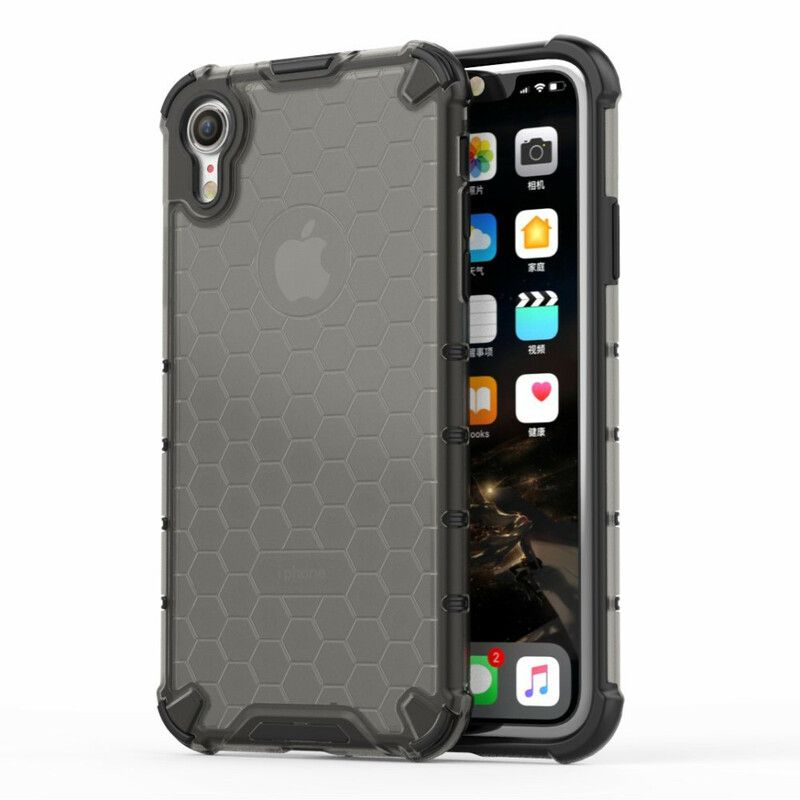 Deksel Til iPhone XR Honeycomb Style