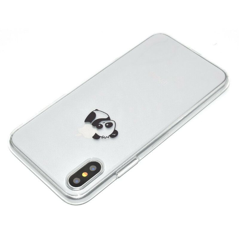 Deksel Til iPhone XR Panda-logospill