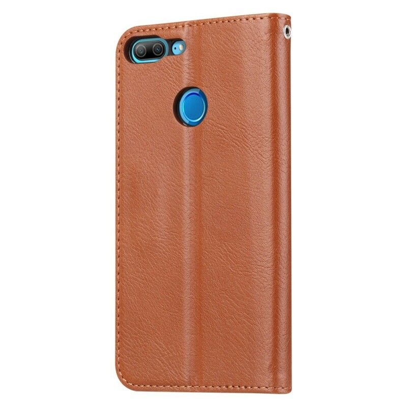 Beskyttelse Deksel Til Honor 9 Lite Folio Deksel Faux Leather Card Holder