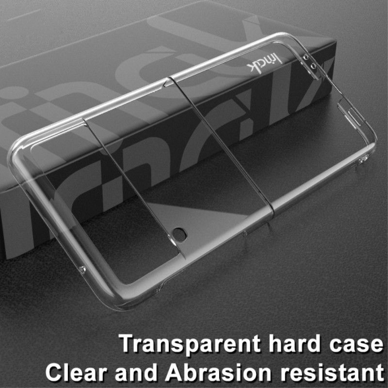 Deksel Til Samsung Galaxy Z Flip 4 Folio Deksel Imak Transparent