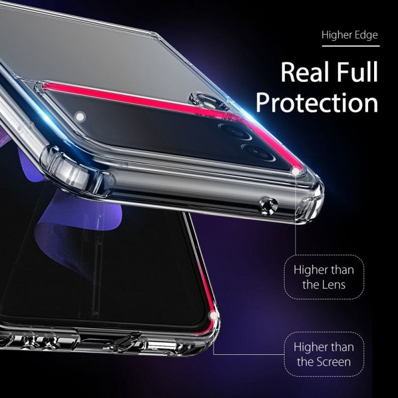 Deksel Til Samsung Galaxy Z Flip 4 Folio Deksel Transparent Dux Ducis
