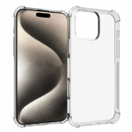 Deksel iPhone 16 Pro Max Forsterket Transparent