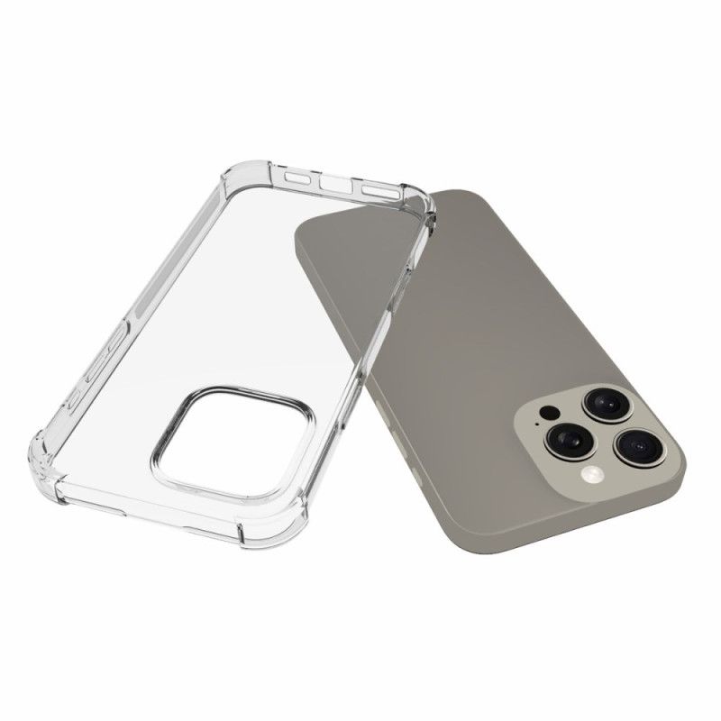 Deksel iPhone 16 Pro Max Forsterket Transparent