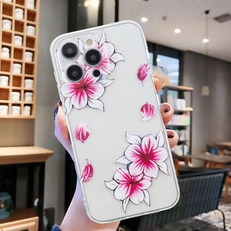 Deksel Til iPhone 16 Pro Max Kirsebærblomster