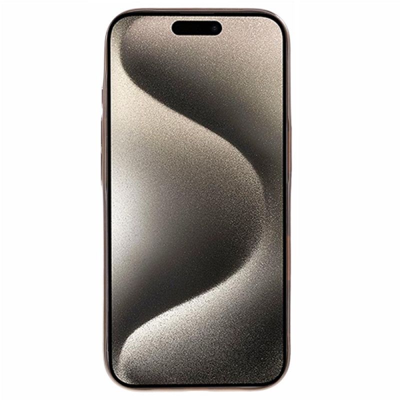 Deksel Til iPhone 16 Pro Max Metal Effect Edge X-level