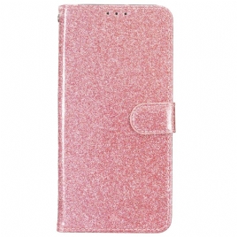 Folio Deksel iPhone 16 Pro Max Glitter Beskyttelse Deksel