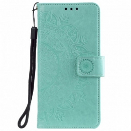 Folio Deksel Til Xiaomi Redmi Note 10 5G Sol Mandala