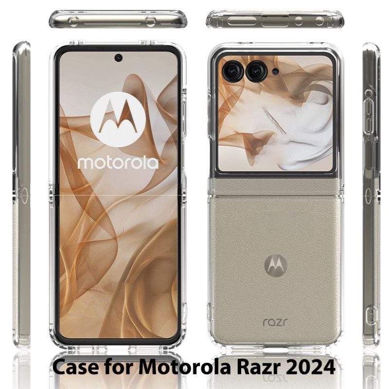 Deksel Motorola Razr 50 Gjennomsiktig