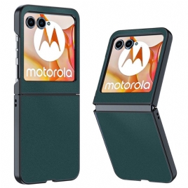 Deksel Motorola Razr 50 Ultratynn Skinneffekt