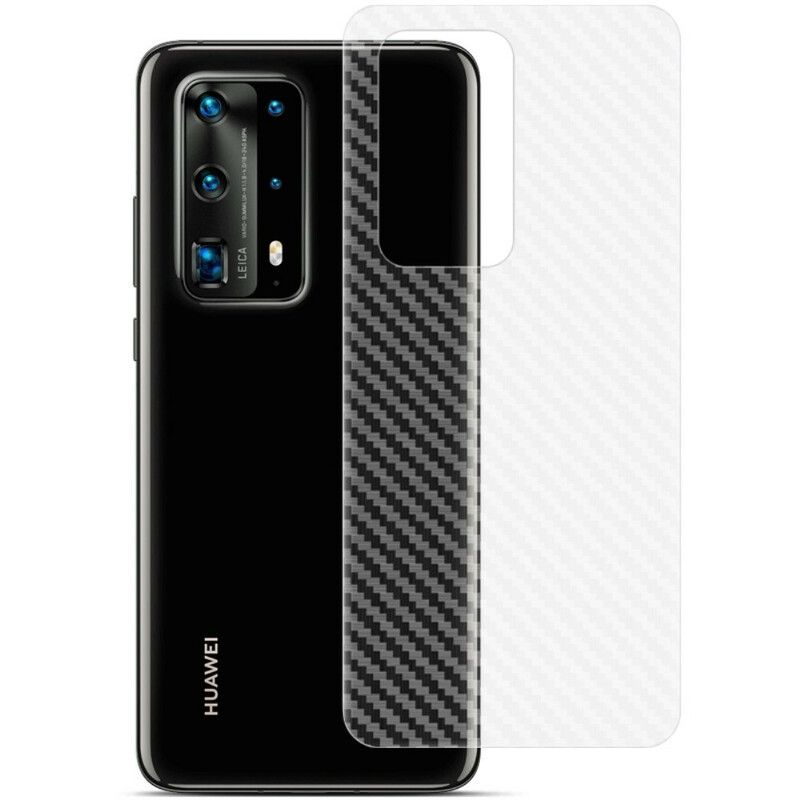 Bakfilm For Huawei P40 Pro Carbon Style Imak