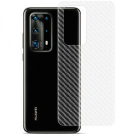 Bakfilm For Huawei P40 Pro Carbon Style Imak