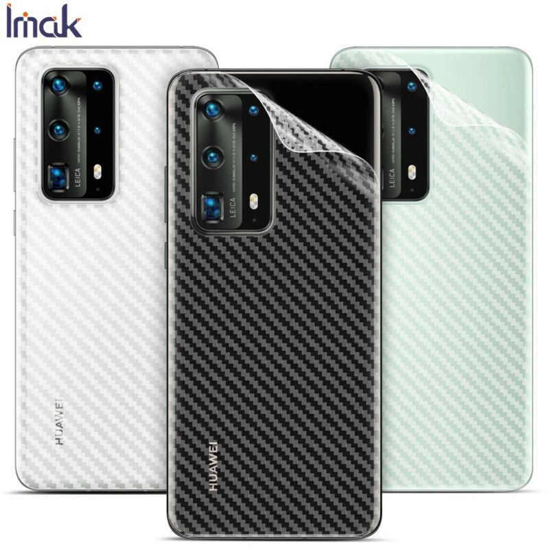 Bakfilm For Huawei P40 Pro Carbon Style Imak