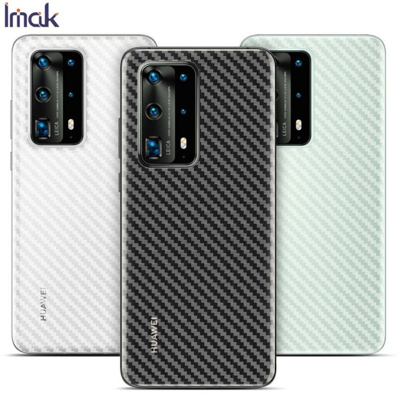 Bakfilm For Huawei P40 Pro Carbon Style Imak