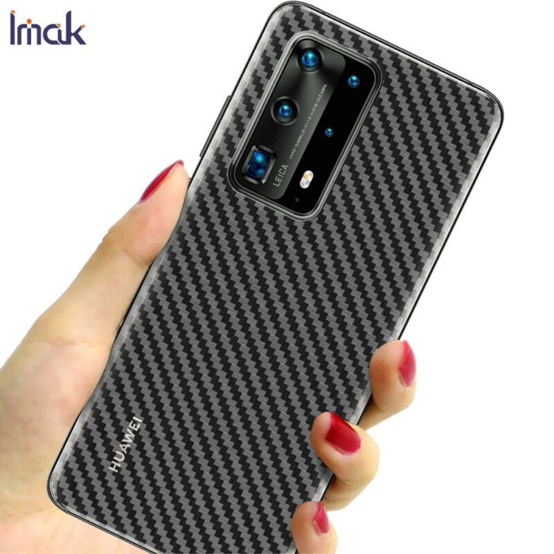 Bakfilm For Huawei P40 Pro Carbon Style Imak