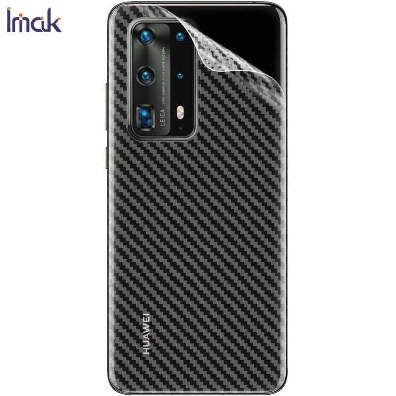 Bakfilm For Huawei P40 Pro Carbon Style Imak