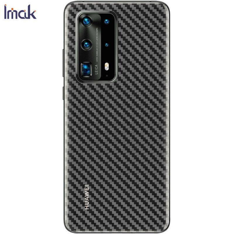 Bakfilm For Huawei P40 Pro Carbon Style Imak