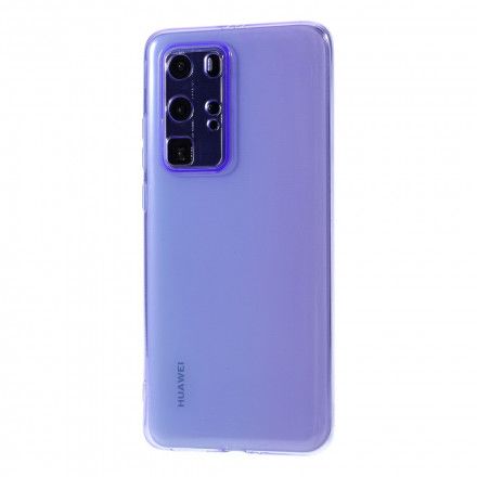 Deksel Til Huawei P40 Pro Silikonfarger