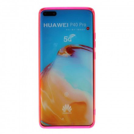 Deksel Til Huawei P40 Pro Silikonfarger